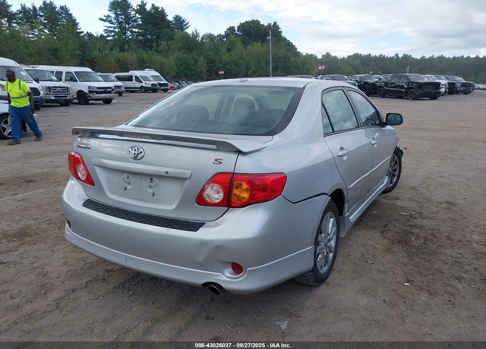 2009 TOYOTA COROLLA VIN: 2T1BU40E39C031374
