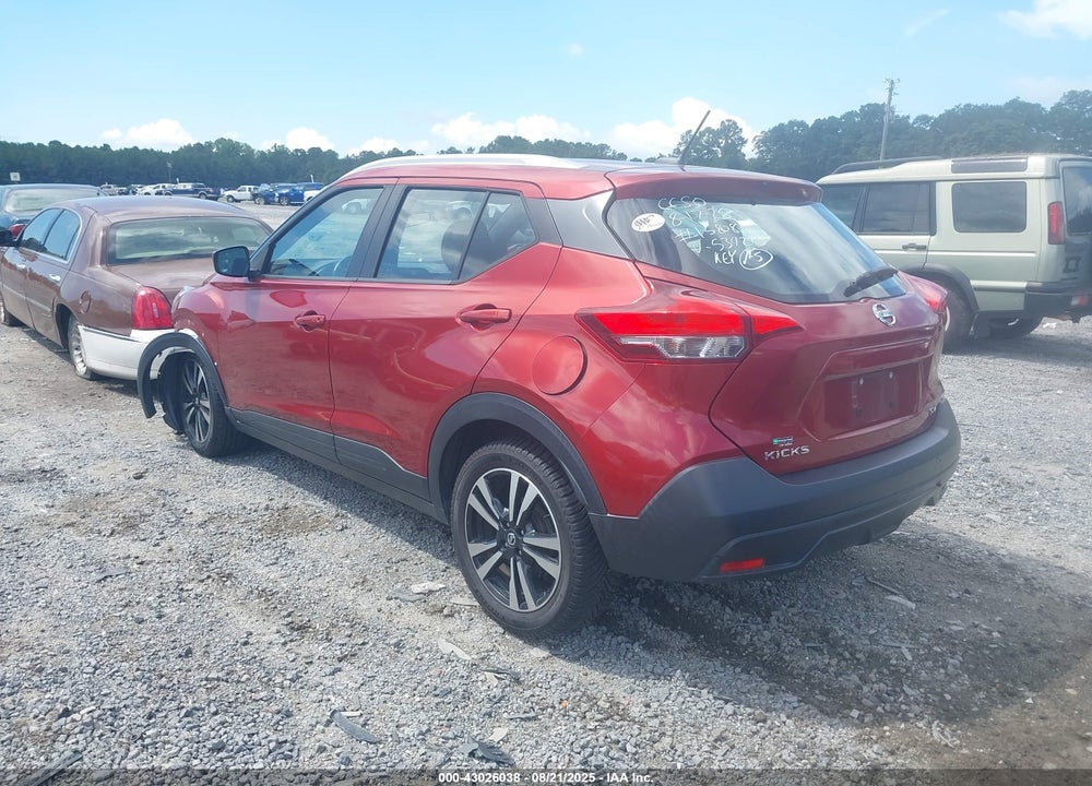 2019 NISSAN KICKS VIN: 3N1CP5CU2KL534243