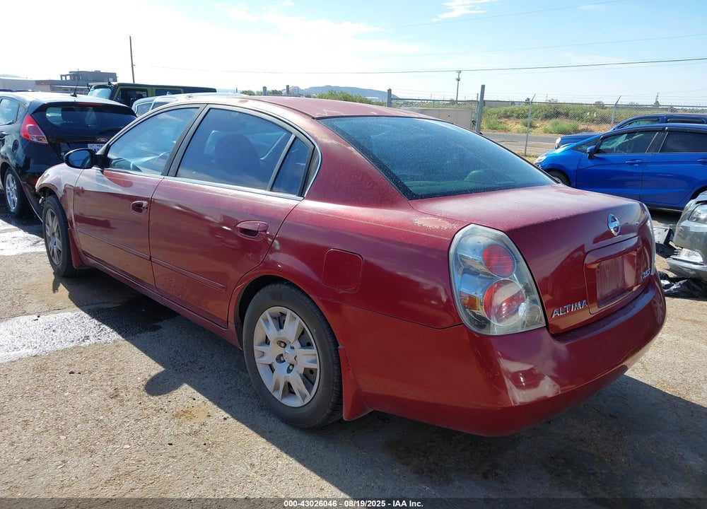 2005 NISSAN ALTIMA 2.5 S VIN: 1N4AL11D35N911779