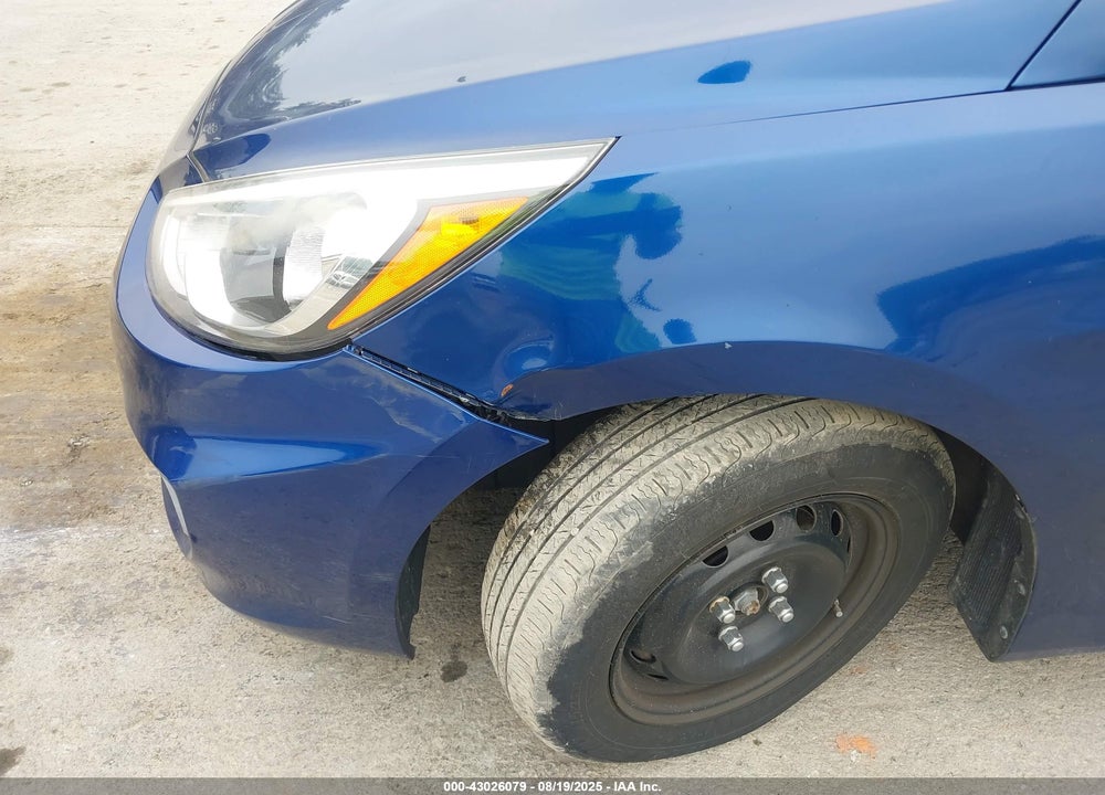 2017 HYUNDAI ACCENT VIN: KMHCT4AEXHU186572