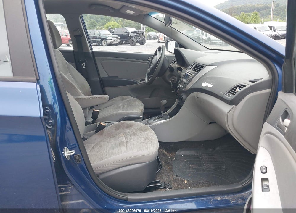 2017 HYUNDAI ACCENT VIN: KMHCT4AEXHU186572