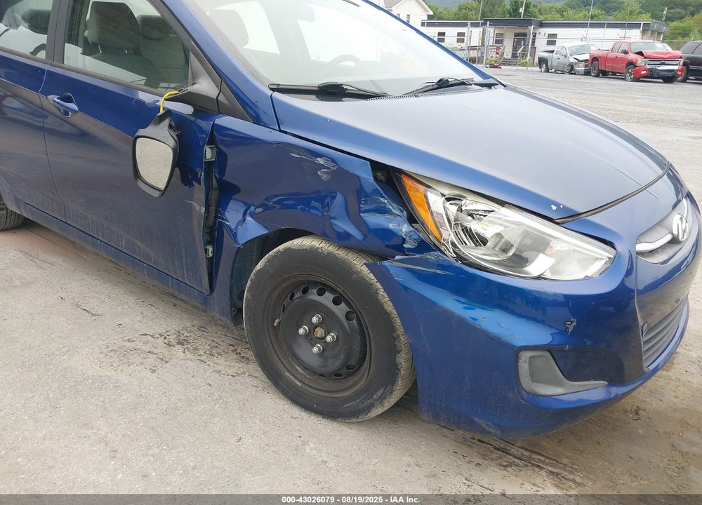 2017 HYUNDAI ACCENT VIN: KMHCT4AEXHU186572