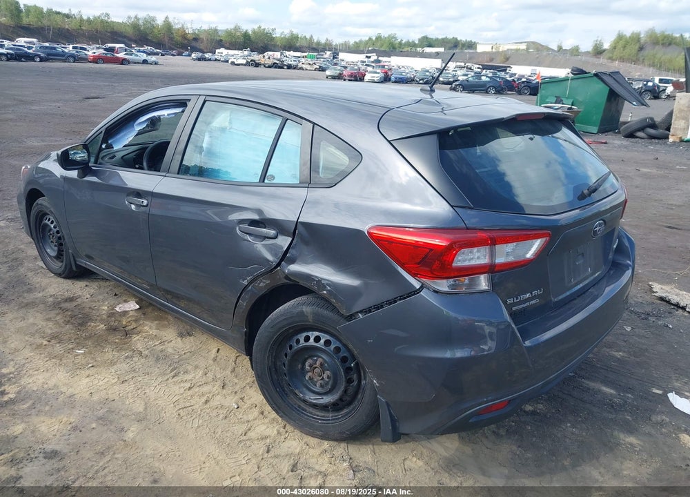 2018 SUBARU IMPREZA VIN: 4S3GTAA67J3745097