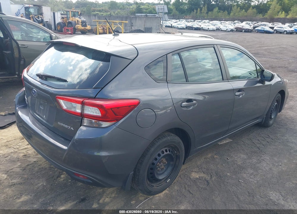 2018 SUBARU IMPREZA VIN: 4S3GTAA67J3745097