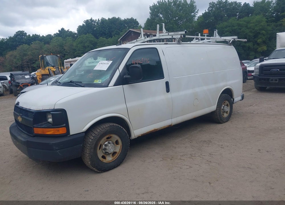 2015 CHEVROLET EXPRESS 2500 WORK VAN VIN: 1GCWGFCF5F1168244