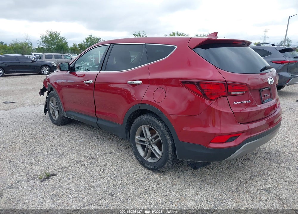 2017 HYUNDAI SANTA FE VIN: 5XYZTDLB6HG441205