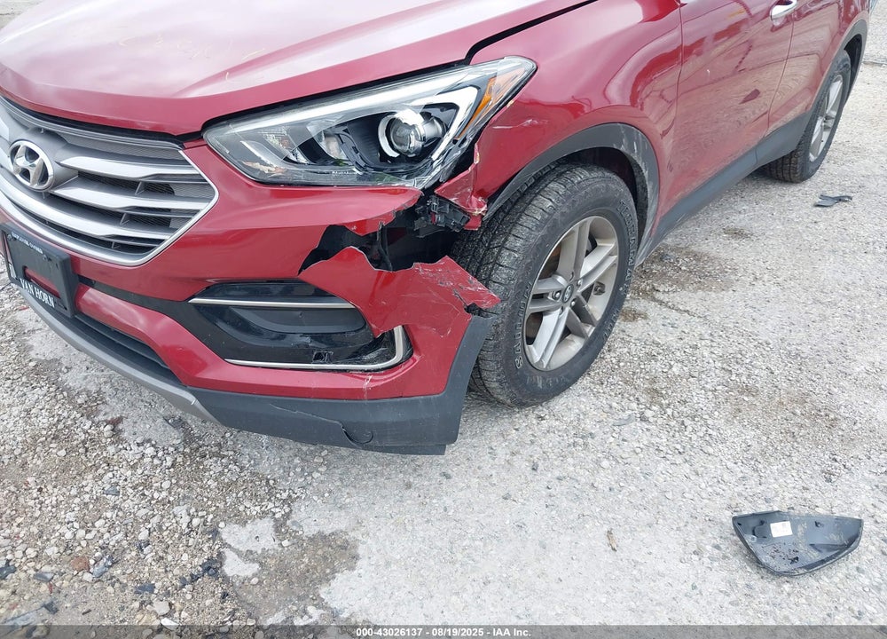 2017 HYUNDAI SANTA FE VIN: 5XYZTDLB6HG441205