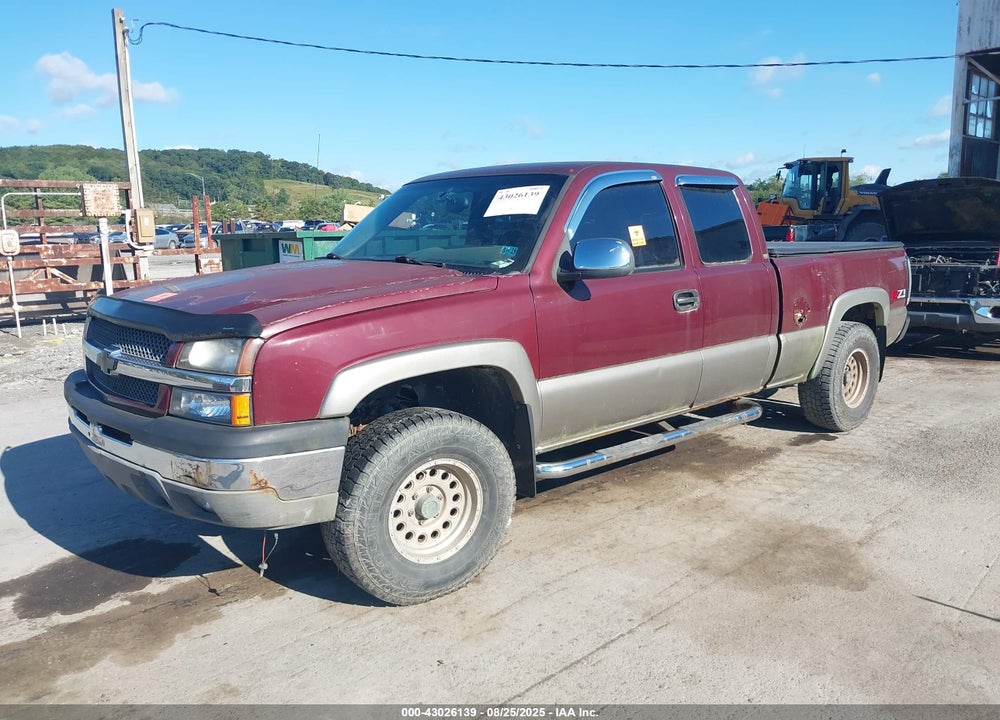 2003 CHEVROLET SILVERADO 1500 LS VIN: 2GCEK19V431247888
