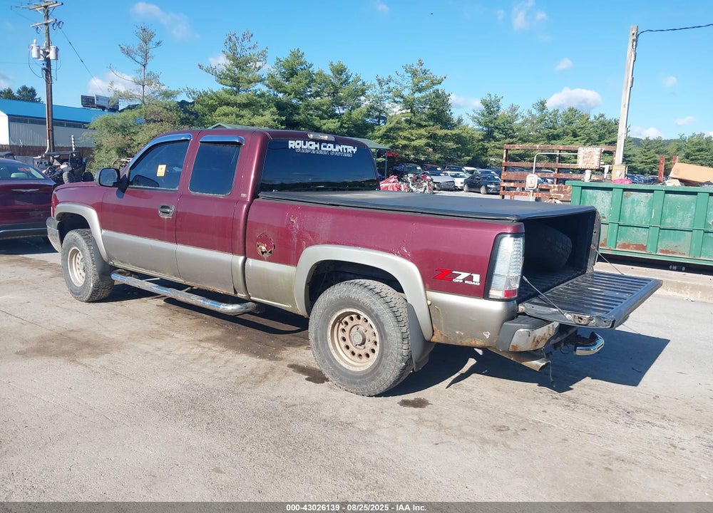 2003 CHEVROLET SILVERADO 1500 LS VIN: 2GCEK19V431247888