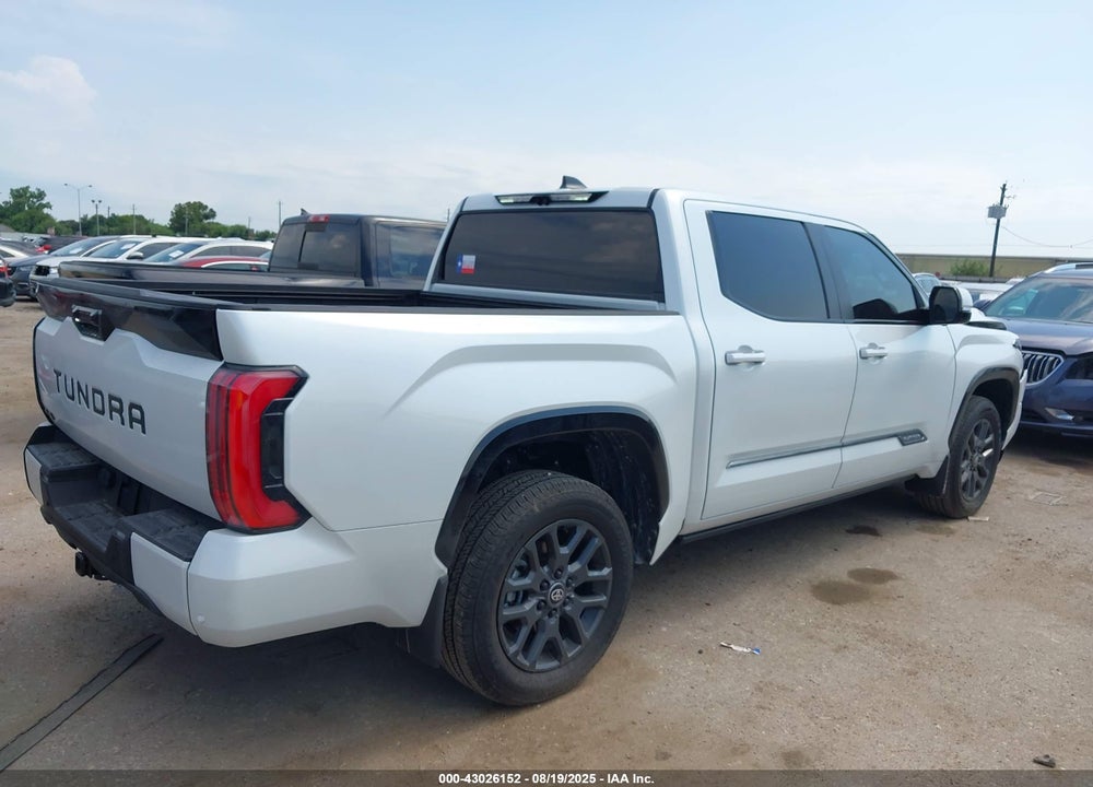 2025 TOYOTA TUNDRA PLATINUM 4WD VIN: 5TFNA5DB9SX322383