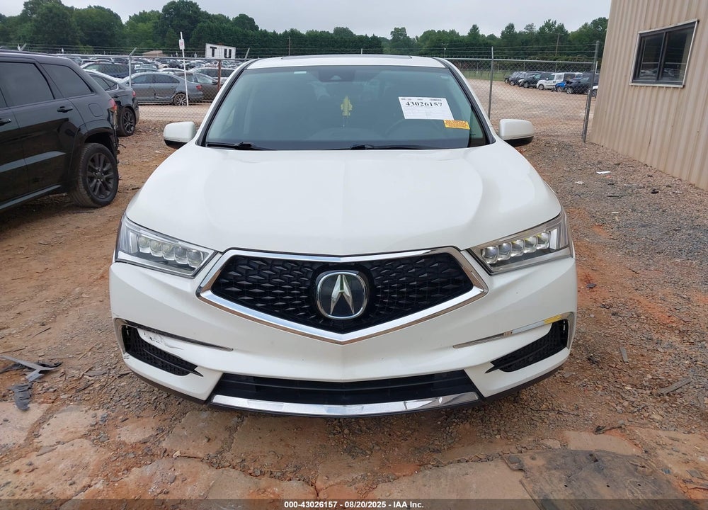 2019 ACURA MDX STANDARD VIN: 5J8YD3H31KL011373