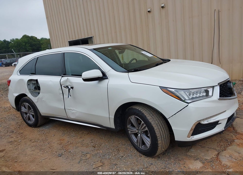 2019 ACURA MDX STANDARD VIN: 5J8YD3H31KL011373