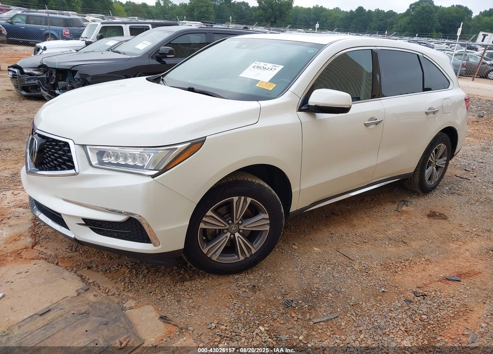 2019 ACURA MDX STANDARD VIN: 5J8YD3H31KL011373