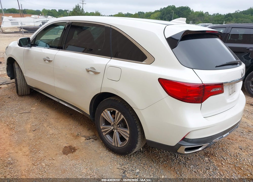 2019 ACURA MDX STANDARD VIN: 5J8YD3H31KL011373