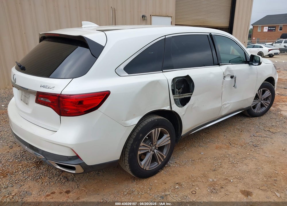 2019 ACURA MDX STANDARD VIN: 5J8YD3H31KL011373