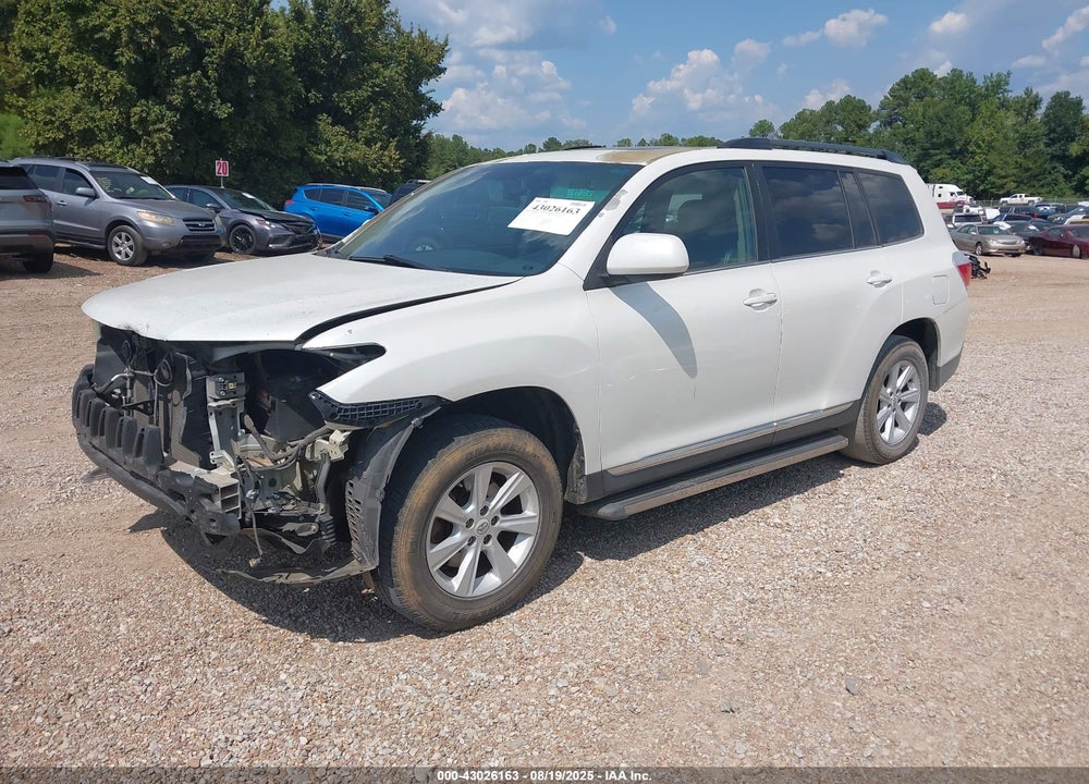 2012 TOYOTA HIGHLANDER VIN: 5TDZA3EH6CS027211