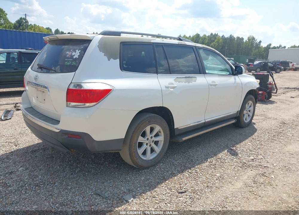 2012 TOYOTA HIGHLANDER VIN: 5TDZA3EH6CS027211