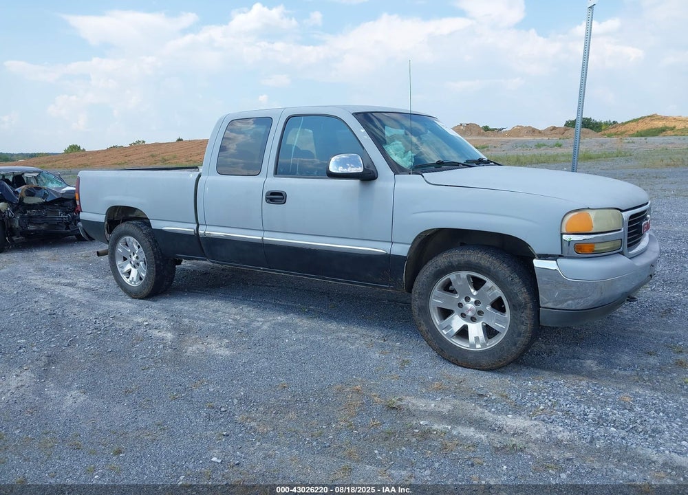 2002 GMC SIERRA 1500 SLE VIN: 2GTEC19V721345759