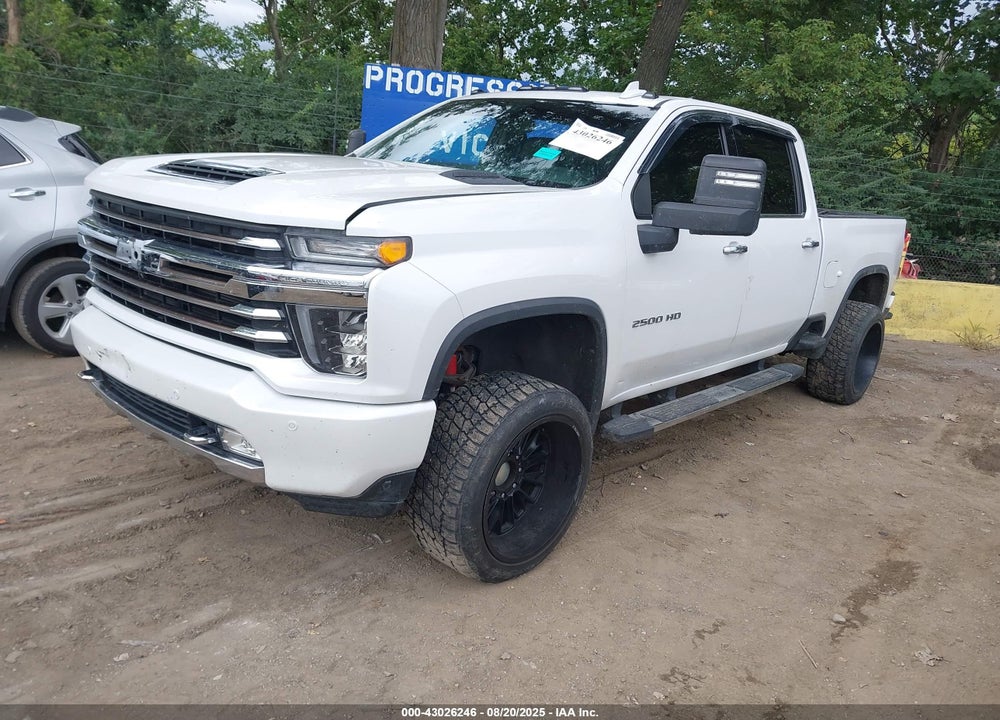 2020 CHEVROLET SILVERADO 2500HD 4WD STANDARD BED HIGH COUNTRY VIN: 1GC4YREY8LF300657