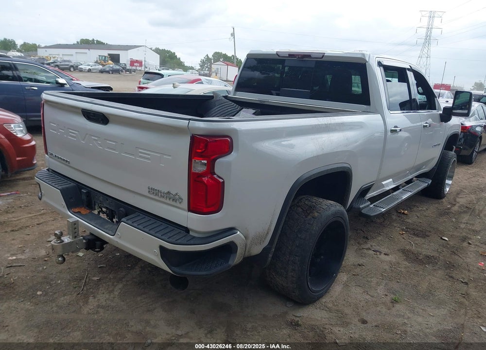 2020 CHEVROLET SILVERADO 2500HD 4WD STANDARD BED HIGH COUNTRY VIN: 1GC4YREY8LF300657