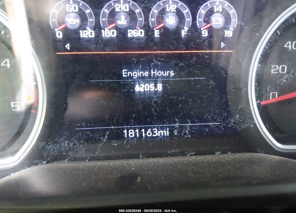 2020 CHEVROLET SILVERADO 2500HD 4WD STANDARD BED HIGH COUNTRY VIN: 1GC4YREY8LF300657