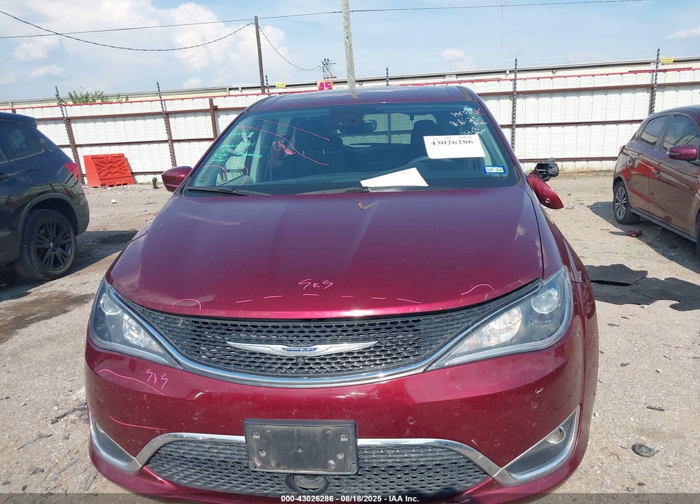 2019 CHRYSLER PACIFICA TOURING PLUS VIN: 2C4RC1FG4KR629875