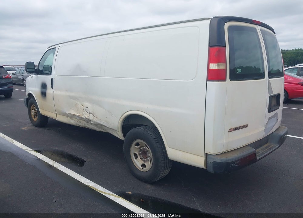 2008 CHEVROLET EXPRESS WORK VAN VIN: 1GCGG29K381193101