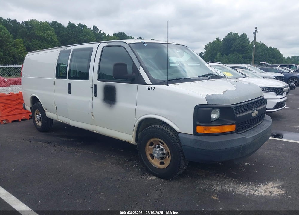 2008 CHEVROLET EXPRESS WORK VAN VIN: 1GCGG29K381193101
