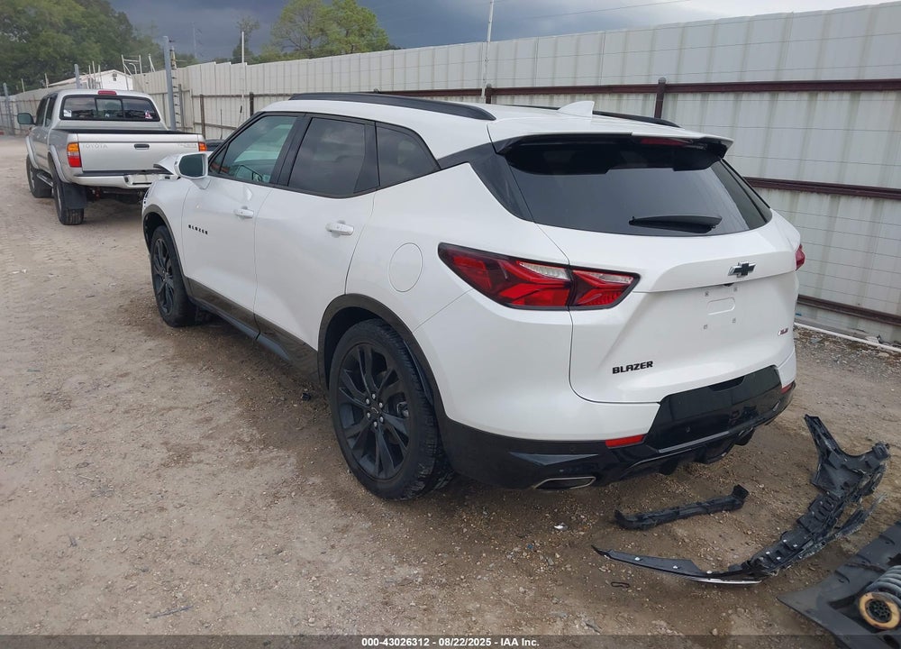 2020 CHEVROLET BLAZER VIN: 3GNKBERS8LS591025