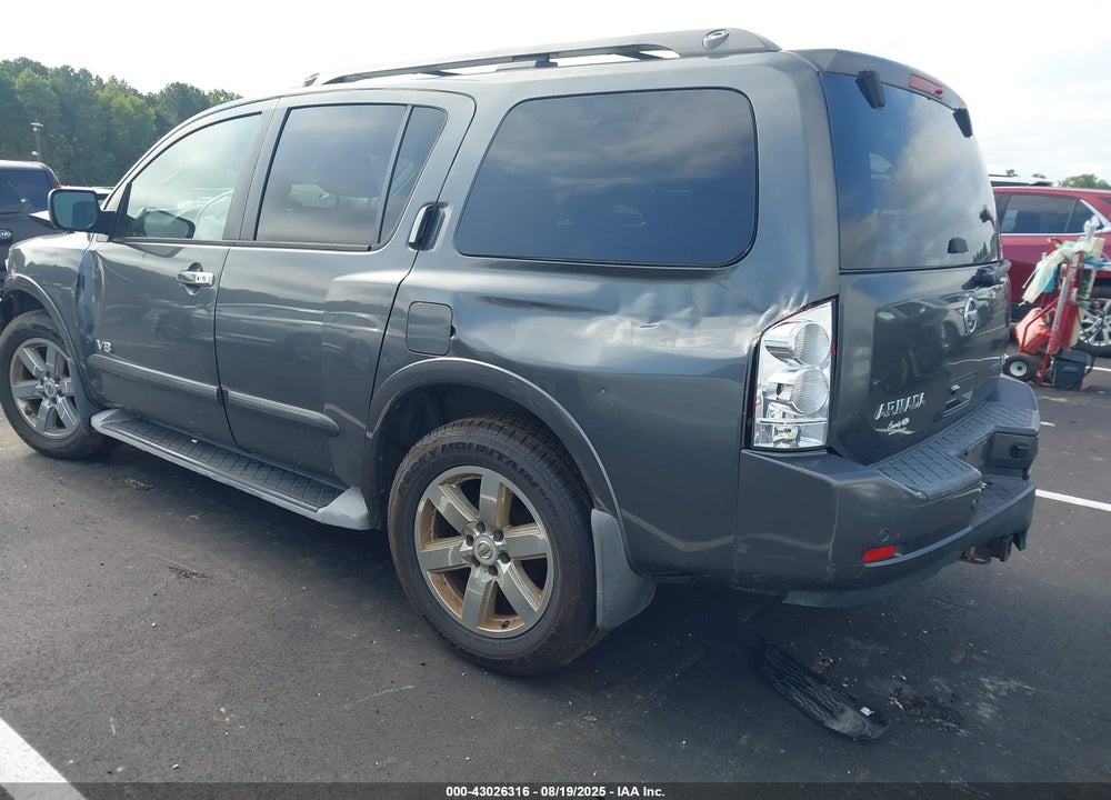 2009 NISSAN ARMADA VIN: 5N1BA08C29N607727