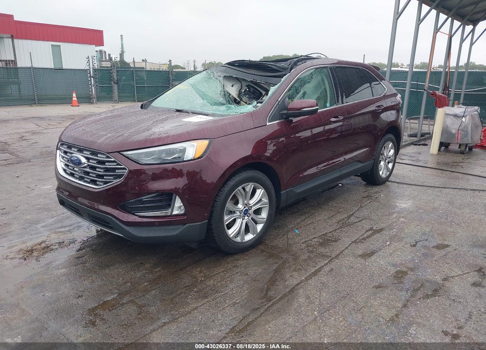 2020 FORD EDGE TITANIUM VIN: 2FMPK4K90LBB64522