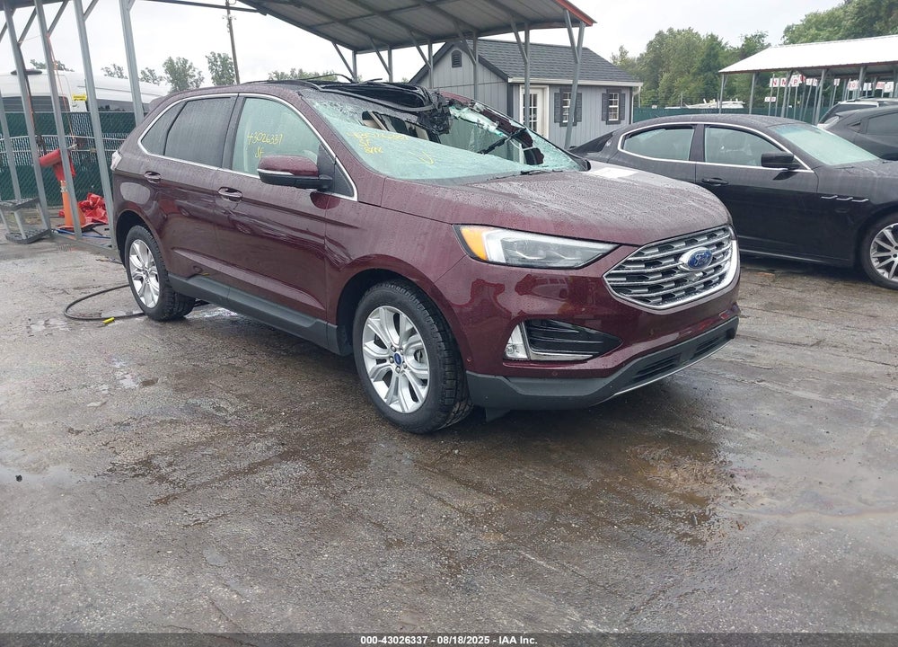 2020 FORD EDGE TITANIUM VIN: 2FMPK4K90LBB64522