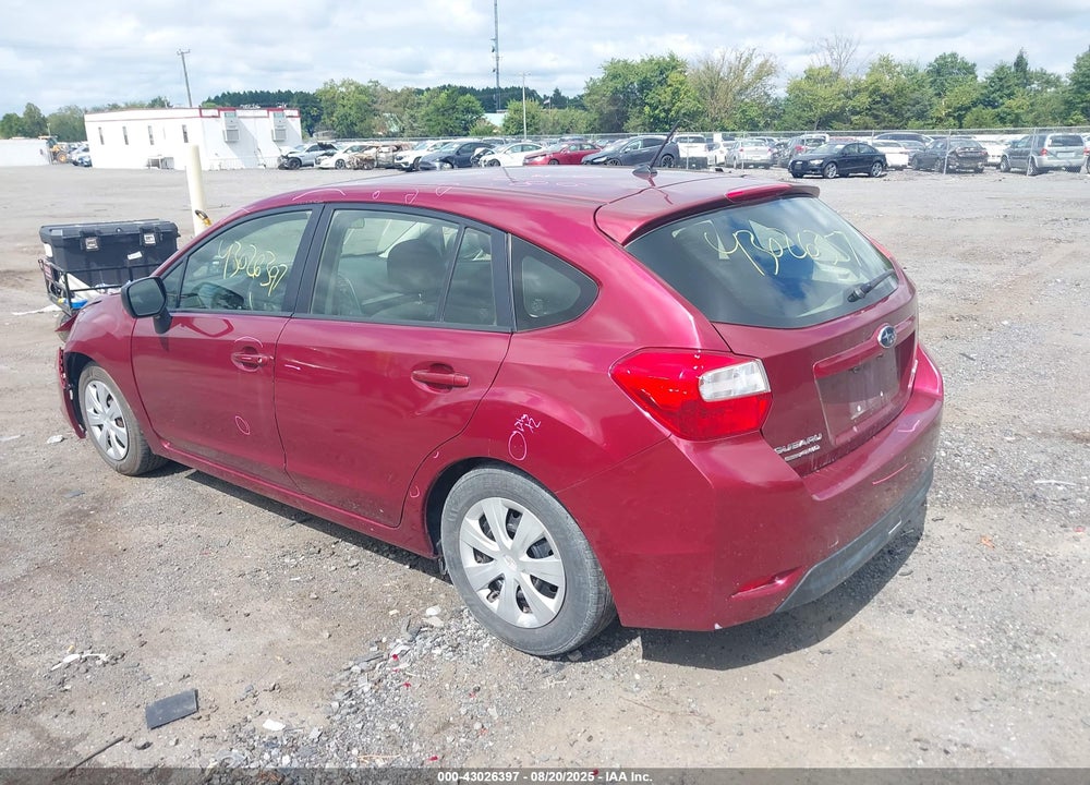 2013 SUBARU IMPREZA VIN: JF1GPAA68D2883350