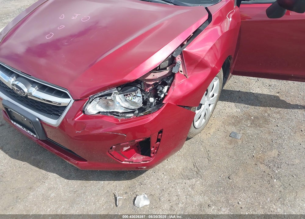 2013 SUBARU IMPREZA VIN: JF1GPAA68D2883350