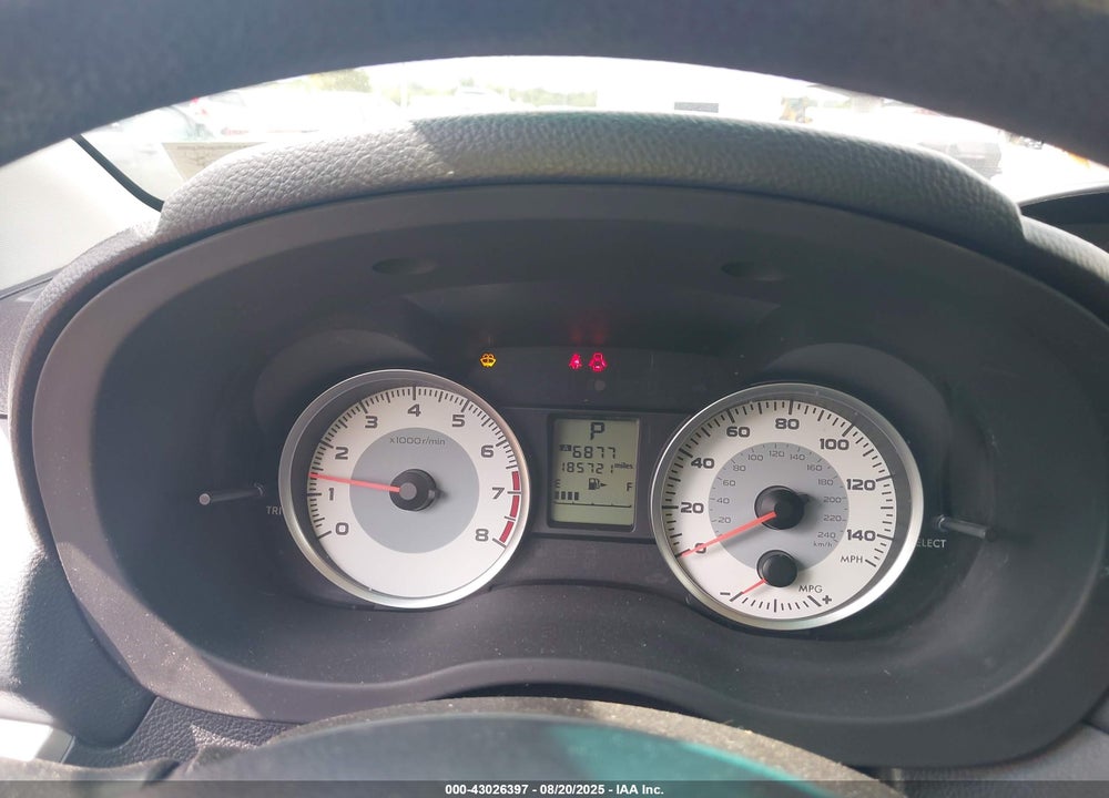 2013 SUBARU IMPREZA VIN: JF1GPAA68D2883350