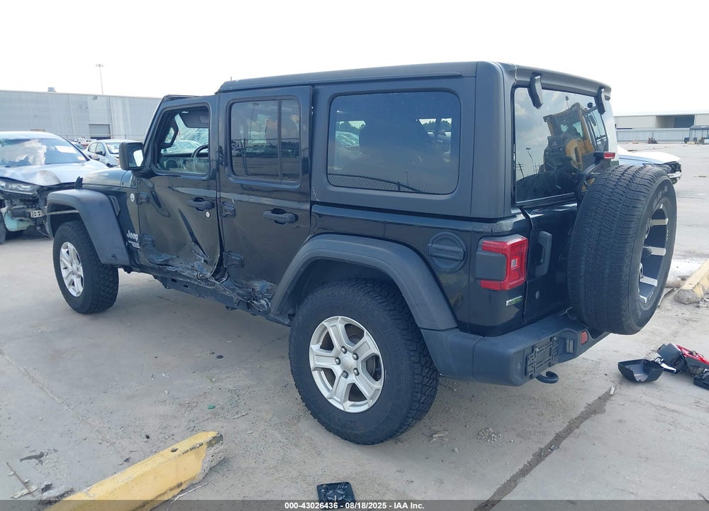 2020 JEEP WRANGLER UNLIMITED VIN: 1C4HJXDM7LW100362
