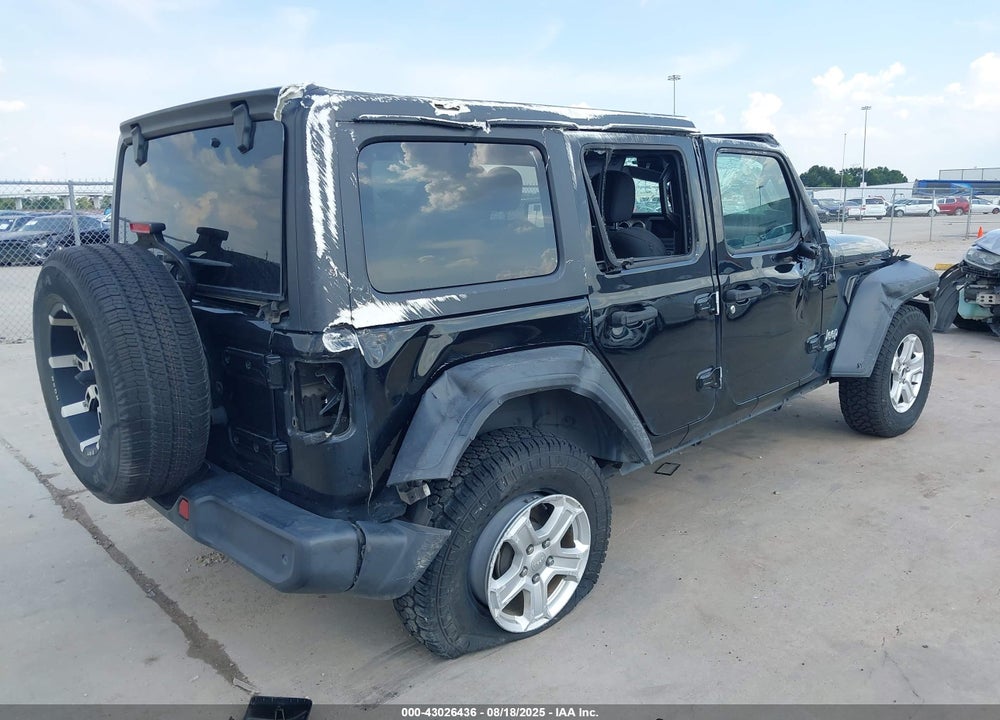 2020 JEEP WRANGLER UNLIMITED VIN: 1C4HJXDM7LW100362