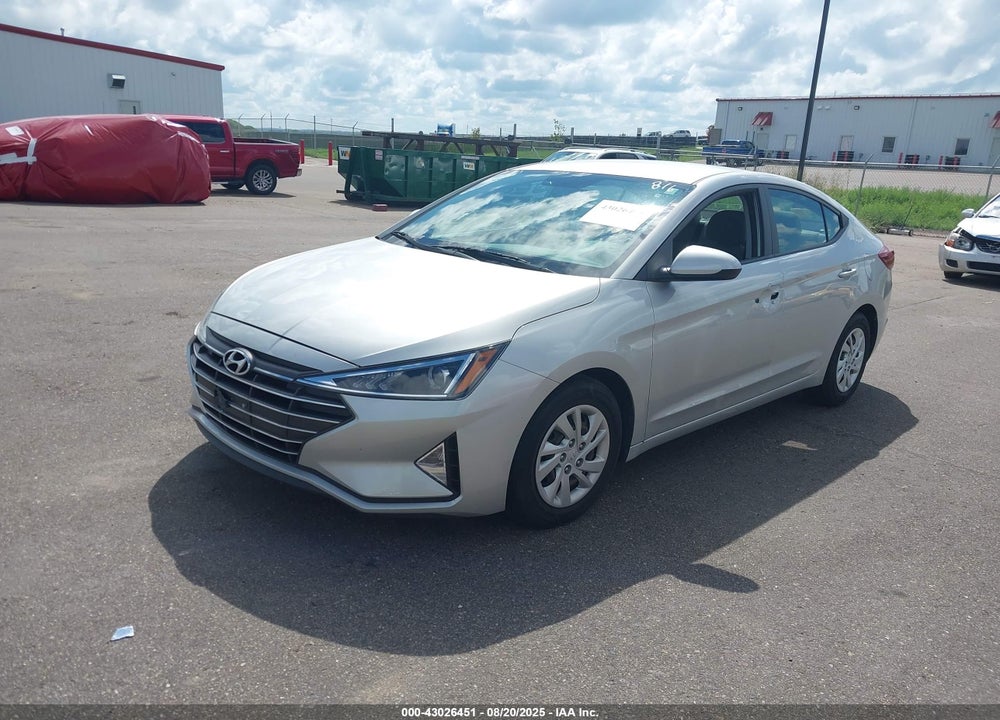 2019 HYUNDAI ELANTRA SE VIN: 5NPD74LF5KH401053