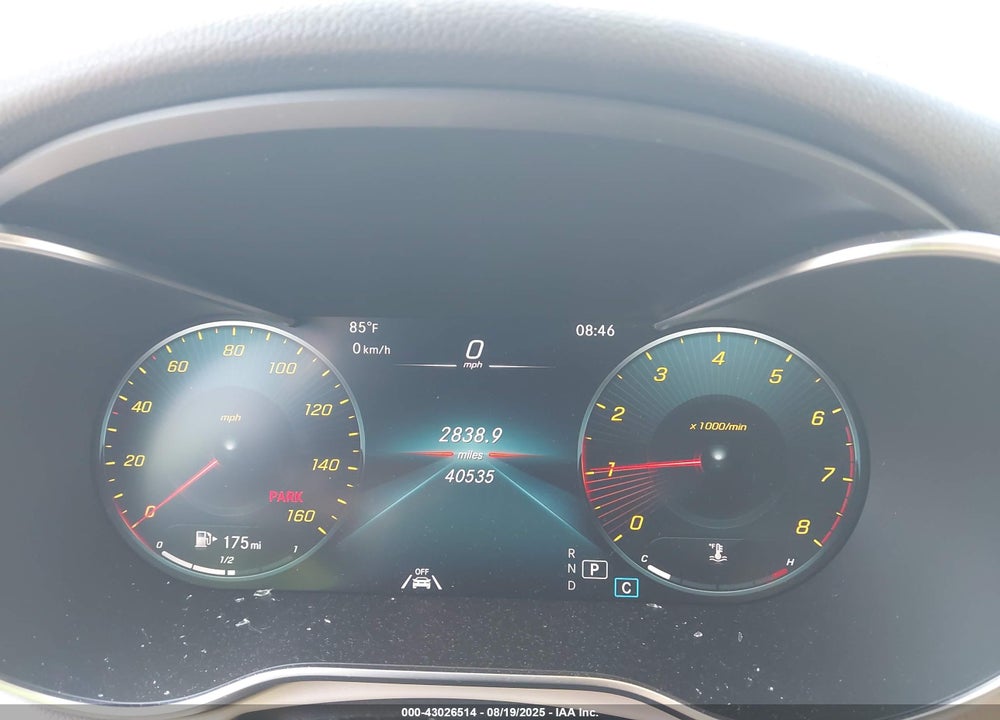 2020 MERCEDES-BENZ GLC CLASS VIN: W1N0G8DB1LF824864