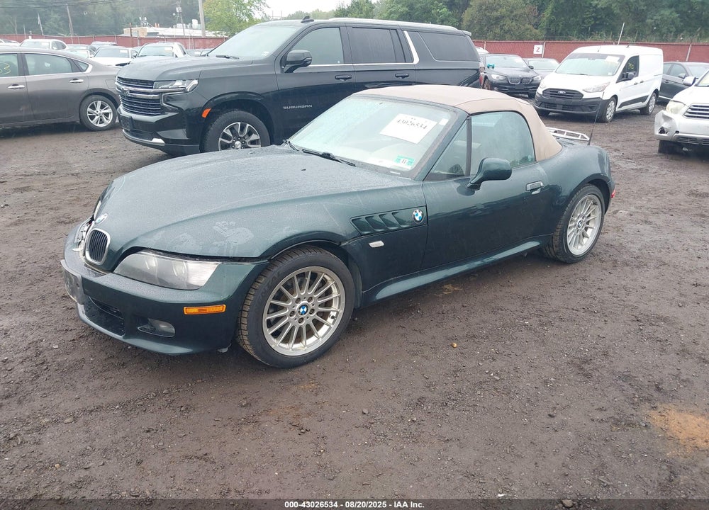 2001 BMW Z3 3.0I VIN: WBACN53431LJ57397