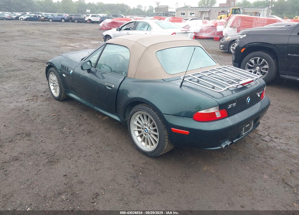 2001 BMW Z3 3.0I VIN: WBACN53431LJ57397