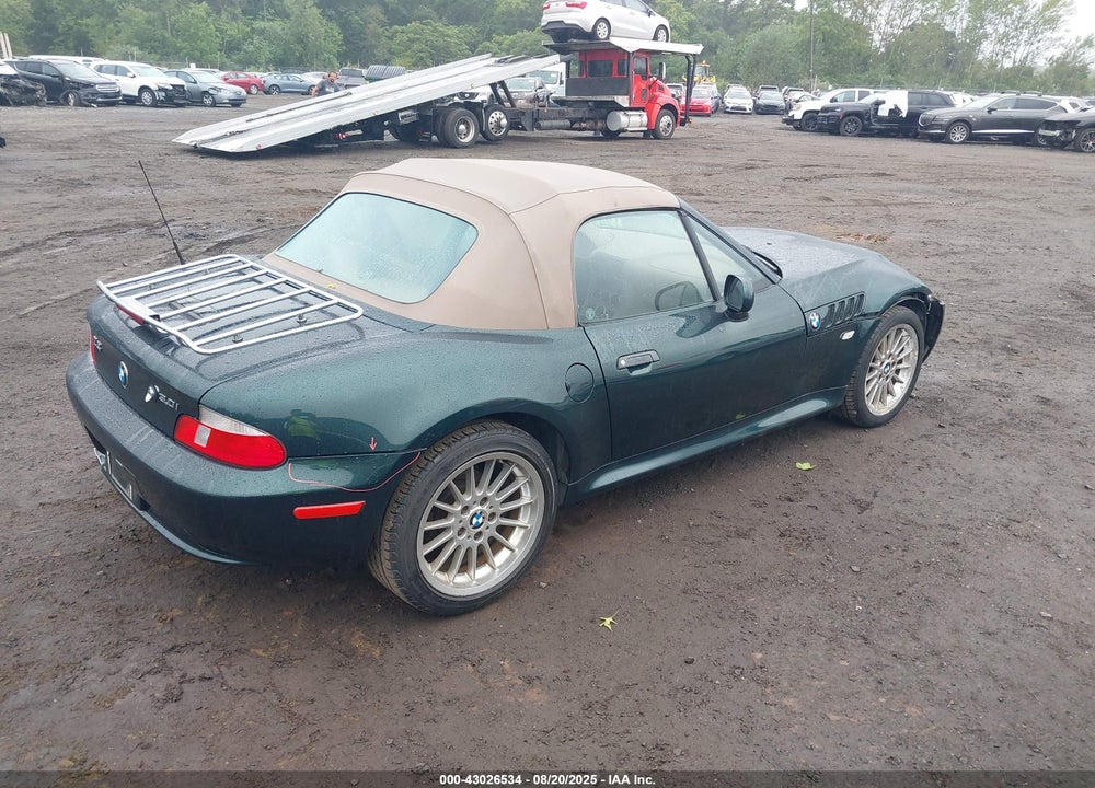 2001 BMW Z3 3.0I VIN: WBACN53431LJ57397