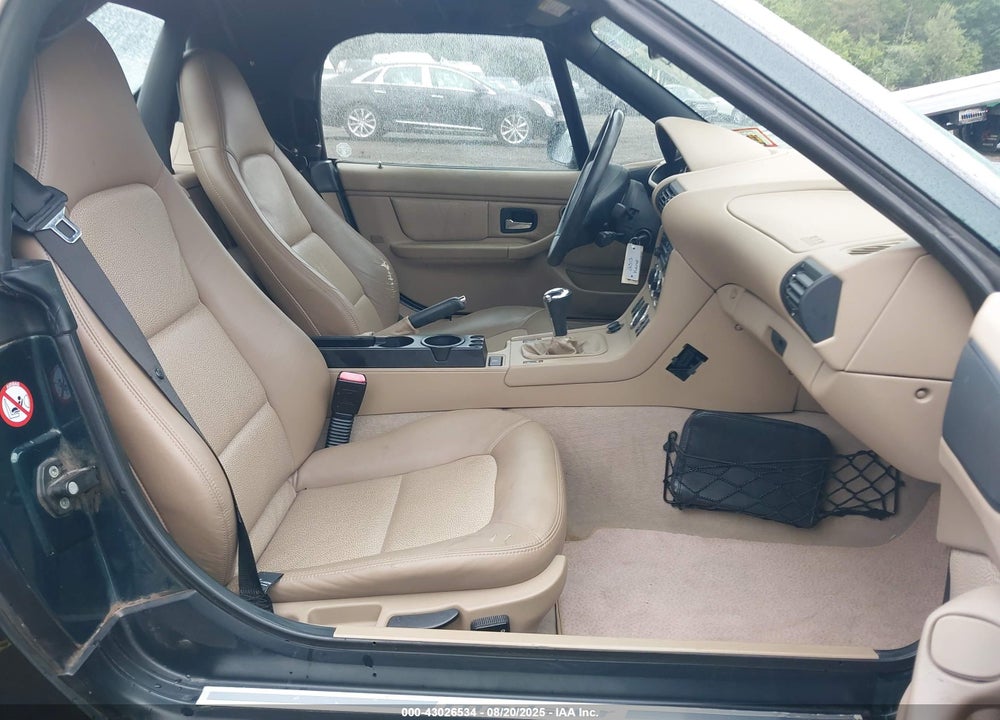 2001 BMW Z3 3.0I VIN: WBACN53431LJ57397