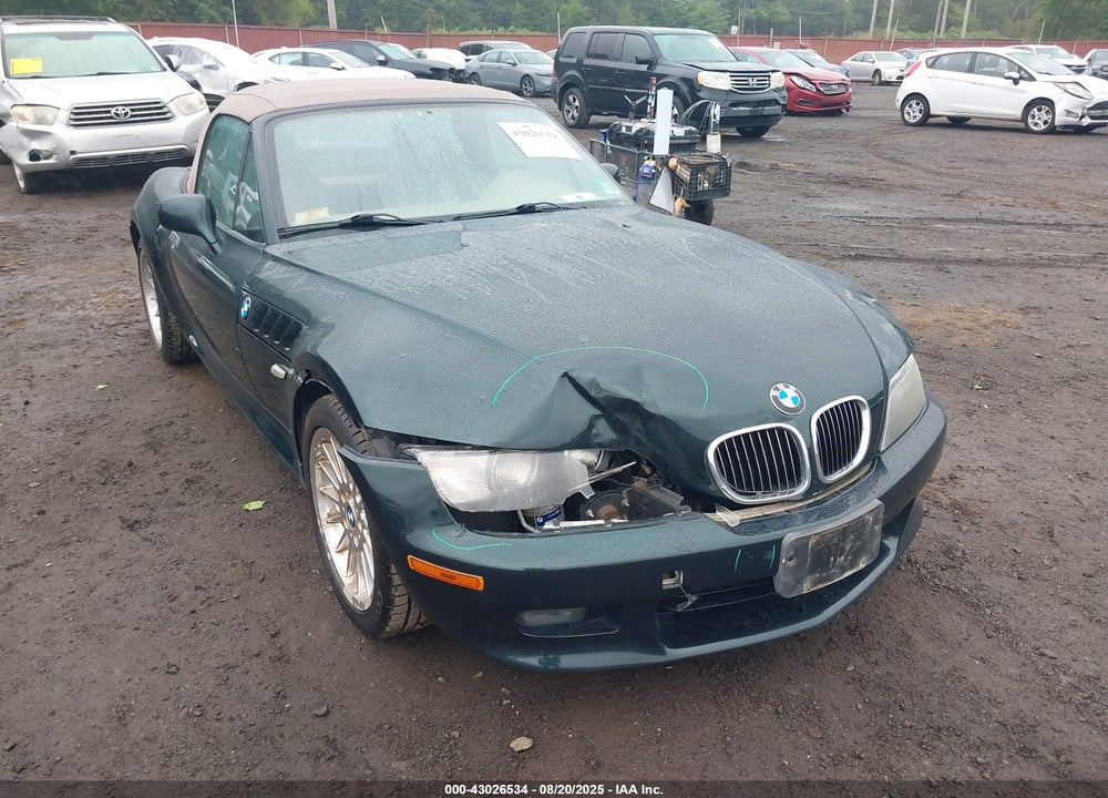 2001 BMW Z3 3.0I VIN: WBACN53431LJ57397