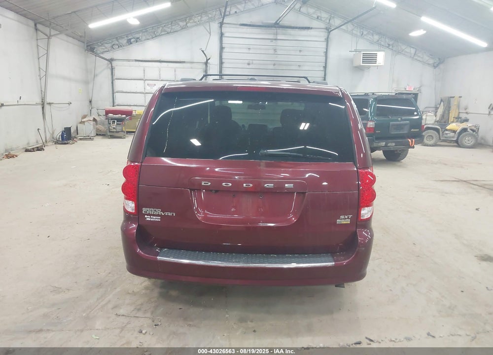 2018 DODGE GRAND CARAVAN SXT VIN: 2C4RDGCG0JR207444