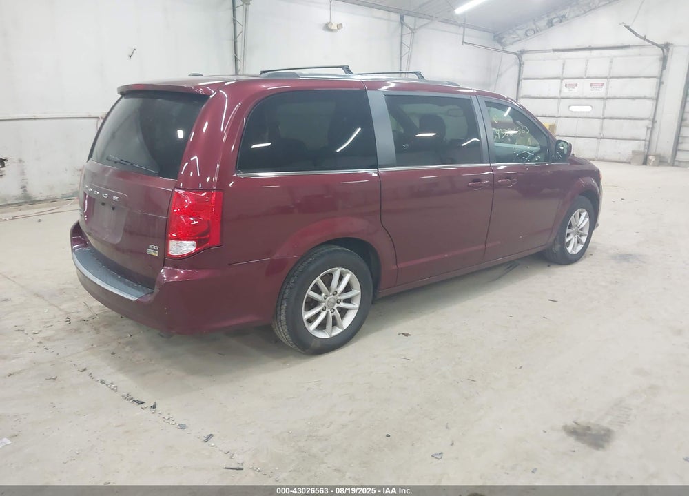 2018 DODGE GRAND CARAVAN SXT VIN: 2C4RDGCG0JR207444