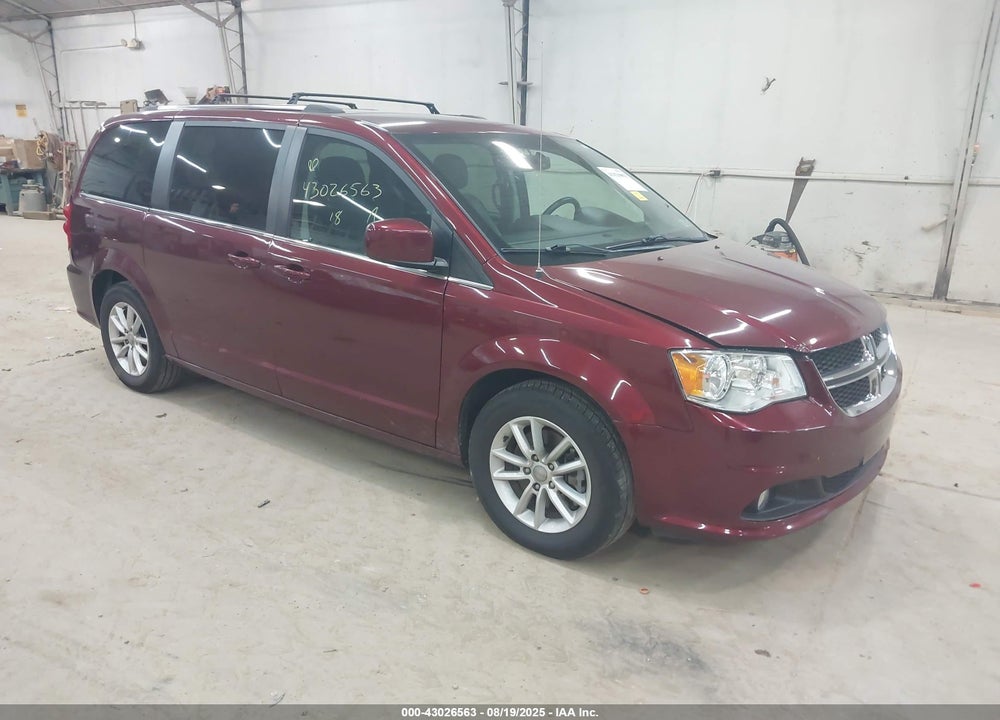 2018 DODGE GRAND CARAVAN SXT VIN: 2C4RDGCG0JR207444