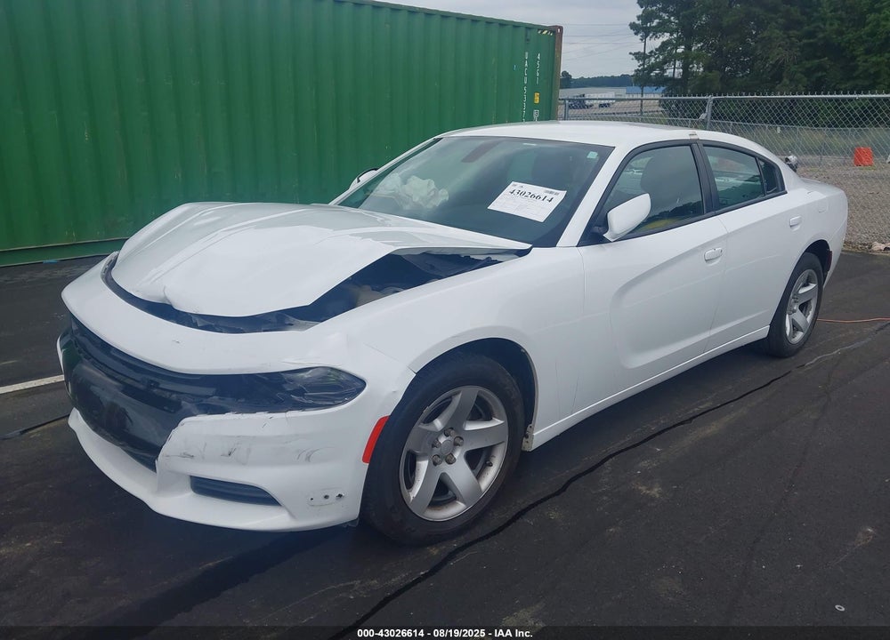 2019 DODGE CHARGER VIN: 2C3CDXAT9KH537682