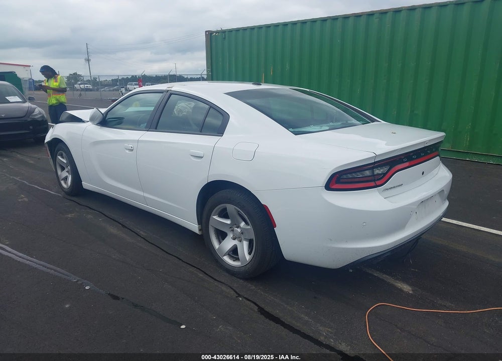 2019 DODGE CHARGER VIN: 2C3CDXAT9KH537682