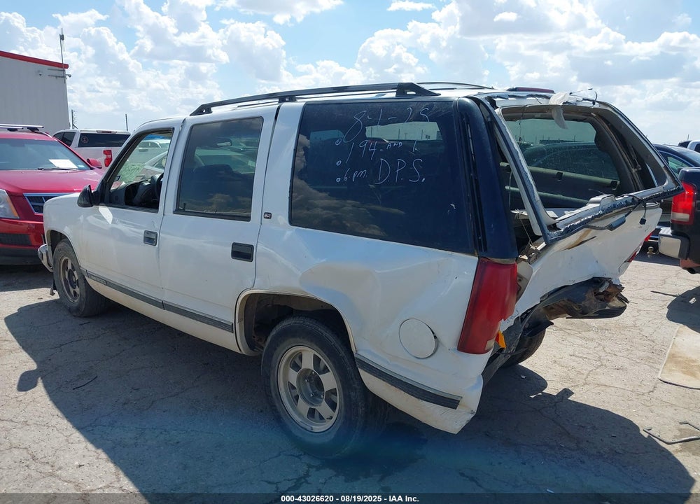 1999 GMC YUKON SLT VIN: 1GKEC13R6XJ795903